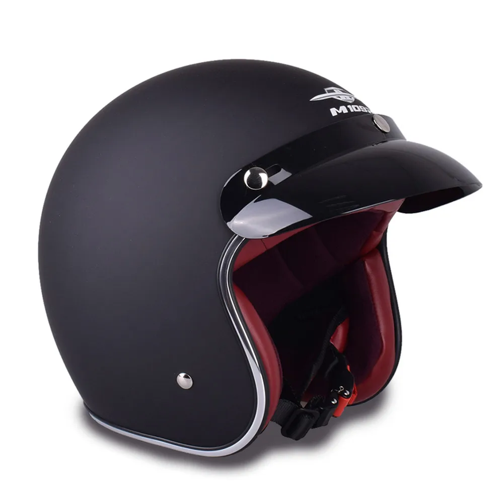 M109R Ретро Чоппер мотоциклетный шлем 3/4 с открытым лицом винтажный мото Casco Motocicleta