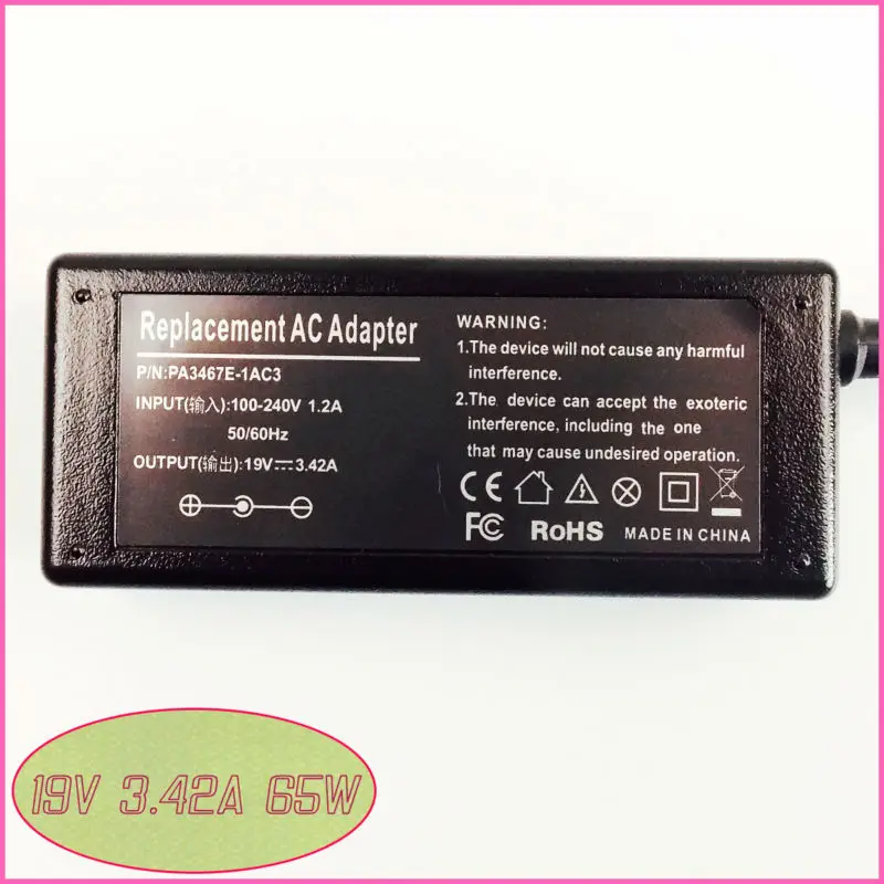 For ASUS M2C M2E M2N M2Ne M24A M24E W1Ga W1Gc W1N Laptop Ac Adapter Charger Power SUPPLY 19V 3.42A | Компьютеры и офис
