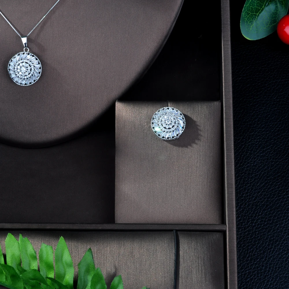 HIBRIDE эксклюзивный дизайн ювелирные наборы для женщин роскошный ювелирный набор