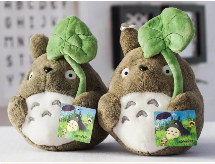 Мой сосед Тоторо плюшевая игрушка милая мягкая кукла тонари модель no Totoro с