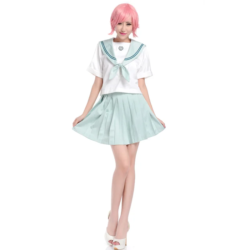 

Japanese Anime Love Live JK School Uniform High School Girls Sailor Dress Tsushima Yoshiko Cosplay Sexy Costume for Women