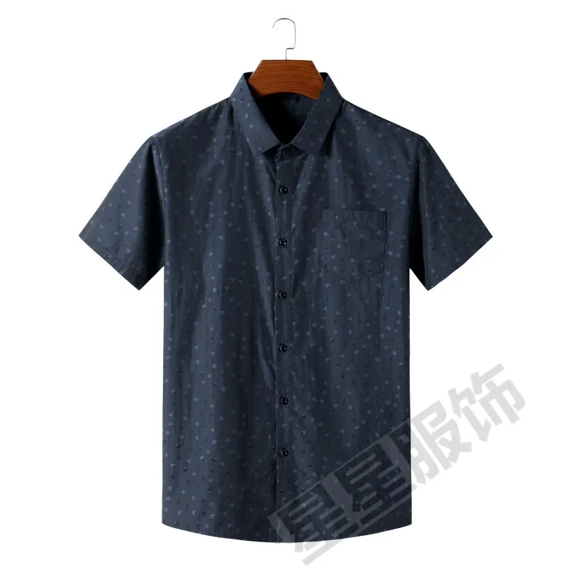 8XL 6XL 5XL Мужская Летняя Пляжная гавайская рубашка с коротким рукавом размера плюс