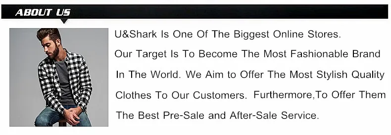 U& SHARK, осенняя клетчатая рубашка из хлопка, мужские повседневные рубашки с длинным рукавом, Стандартная посадка, английская Стильная мужская одежда, фланелевая мужская рубашка