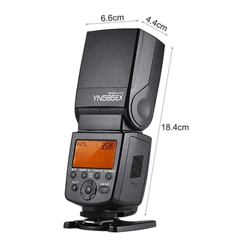 Светодиодная лампа для видеосъемки Yongnuo YN585EX Беспроводной ttl Вспышка Speedlite Pendax K 70