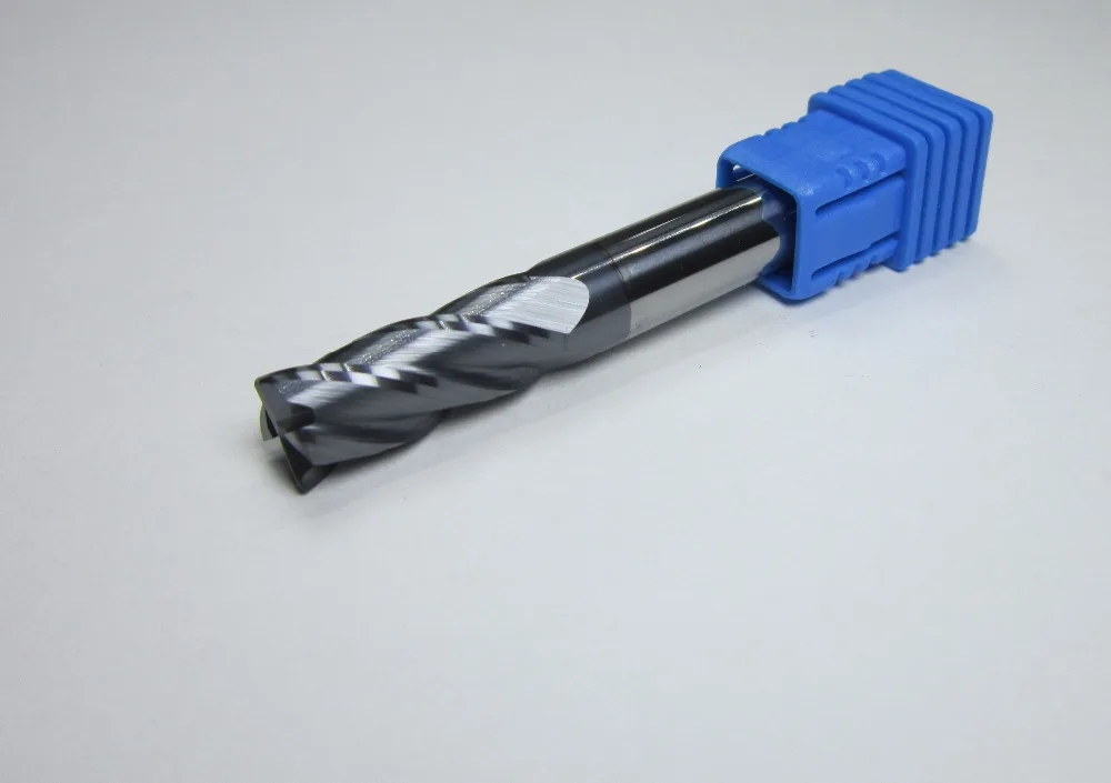 Концевые фрезы из карбида вольфрама 5 шт. с угловым радиусом R0.5 HRC45 8 мм 4 канавки