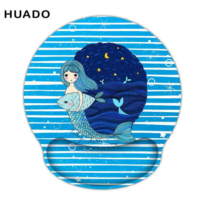 Mouse pad Эргономичный коврик для мыши для женщин, компьютерный коврик для мыши с эффектом памяти, резиновый коврик для мыши, подставка для рук и запястья, Здоровый Коврик для мыши - Цвет: Mouse pad