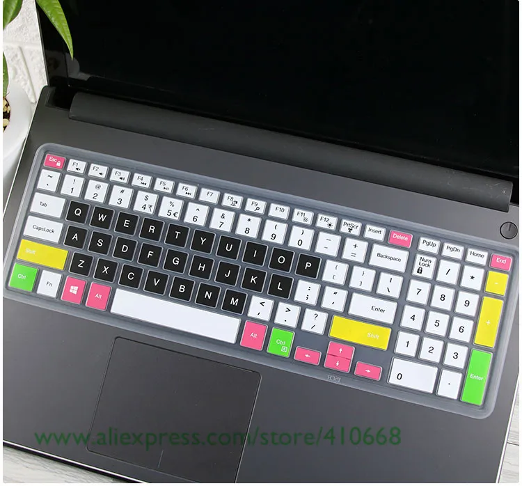 Для Dell Inspiron 15 7000 игровая клавиатура 7510 7559 7577 7567 7570 7560 7537 7557 7566 7568 6 дюймов чехол для