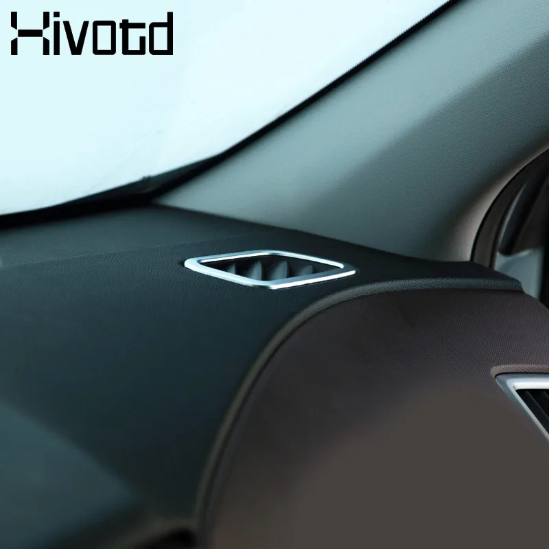 Hivotd для hyundai creta ix25 хромированный передний Кондиционер Вентиляционный Выход Чехлы для укладки Украшения салона автомобиля литье