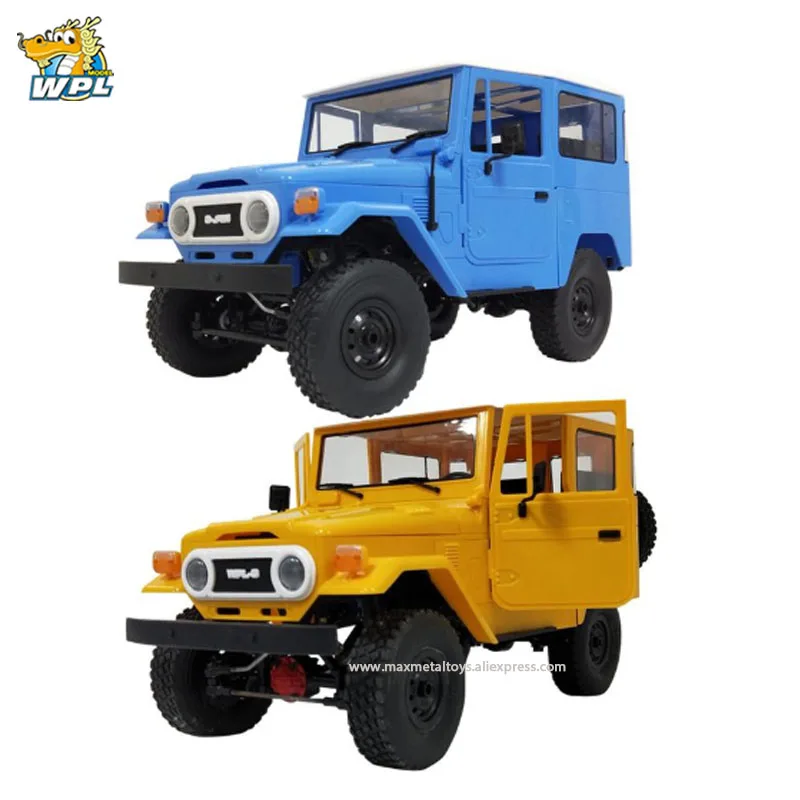 WPL C34K KM металлический 1:16 Toyota FJ40 4WD для скалолазания на внедорожнике, автомобиль с дистанционным управлением, аксессуары для самостоятельной сборки, модифицированная модель игрушек для мальчиков