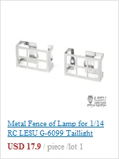 LESU Светодиодный прожектор Toplight 1/14 RC Tmy R620 R470 модель трактора Sca грузовик TH11433