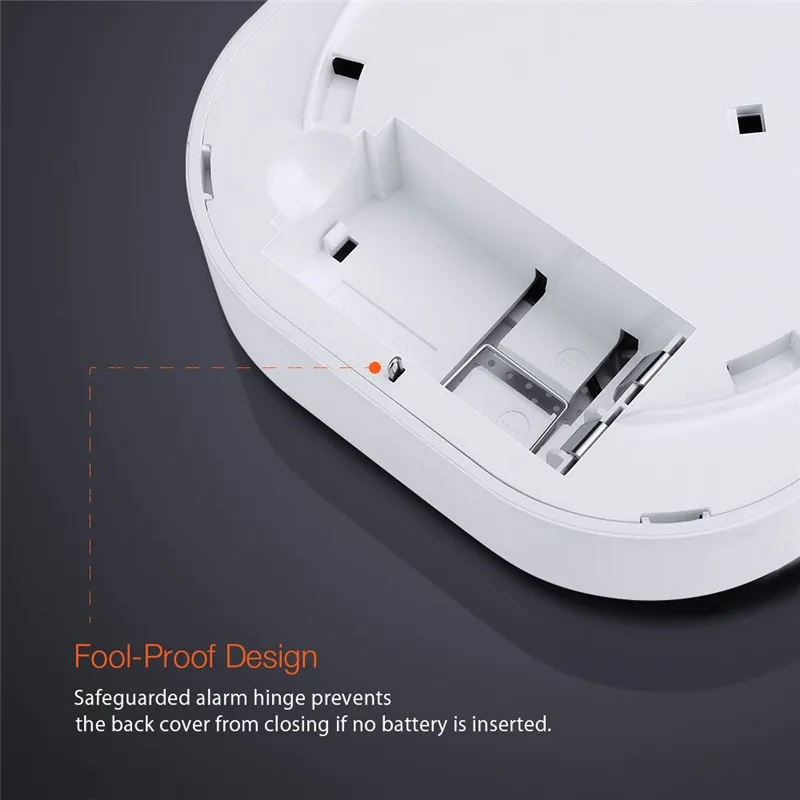 DIGOO DG-SA01 Детектор дымовой тревоги независимый фотоэлектрический датчик дыма Дистанционное оповещение работа с HOSA Хама системы сигнализации