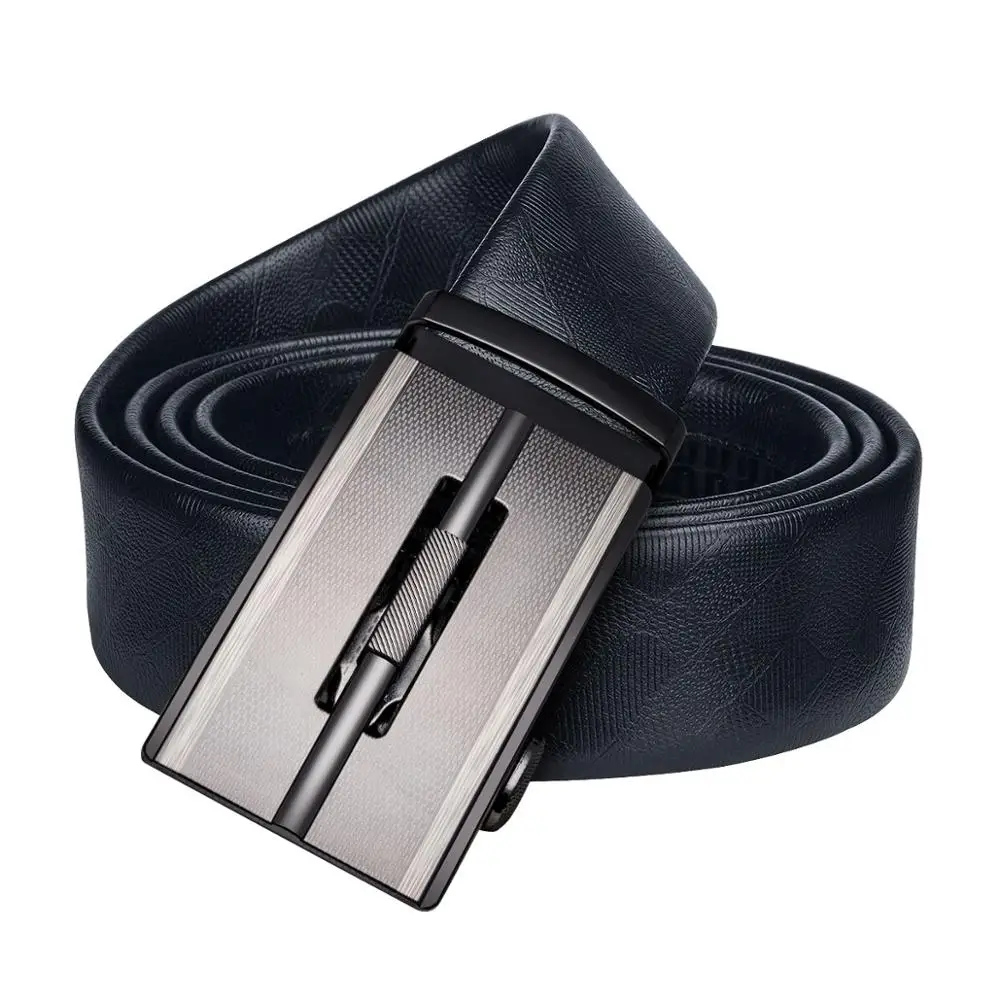 

PK-0026 Barry.Wang 2018 Fashion Designers Automatic Buckle Genuine Leather Luxury Strap Male Belt for Men Business Free Shipping