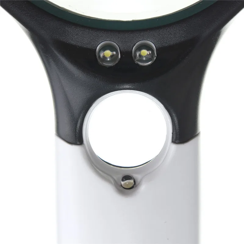 Ручная Лупа с 3 светодиодный увеличительное стекло для чтения лупа новое