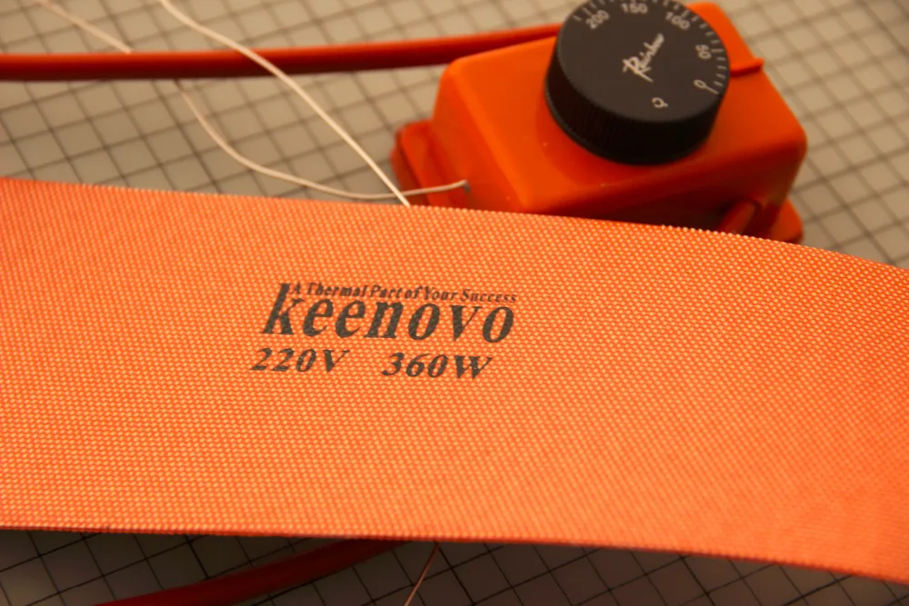4 &quotx 24&quot 360 Вт 220 В w/термостат/контроллер 0 ~ 200c keenovo Гибкая силиконовая