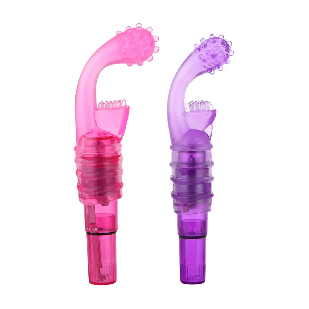 Женский G-Spot Вибратор клитор массажный стимулятор фаллоимитатор палец вибратор