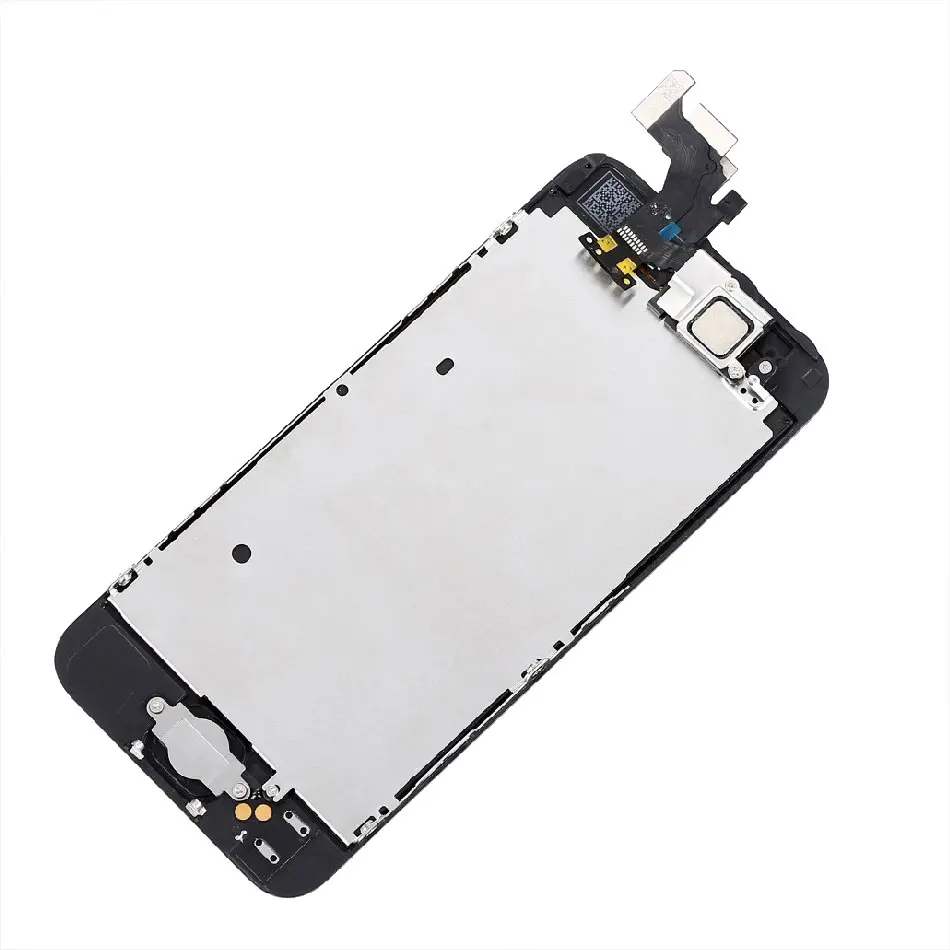 Для iPhone 5 5S 5C ЖК дисплей сенсорный экран дигитайзер Главная Кнопка камера в сборе