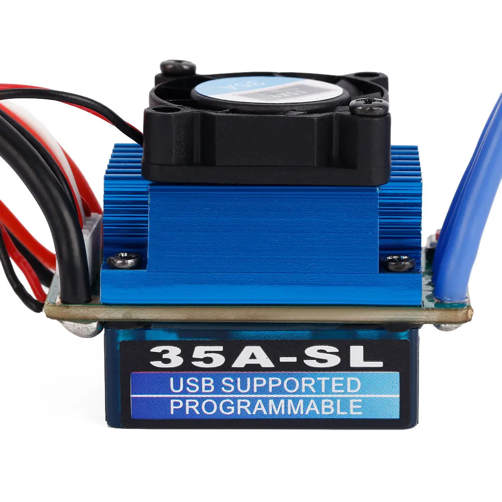 Бесплатная доставка гоночный 35A ESC бесщеточный Электрический регулятор скорости