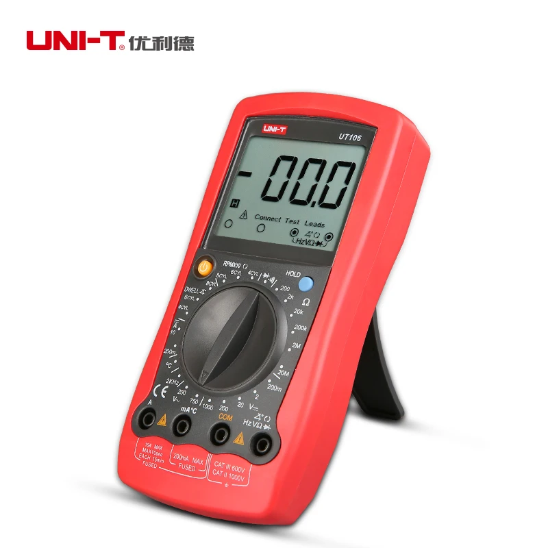 UNI-T UT107 UT-107 автомобильный тестер напряжение температура мультиметр | Инструменты