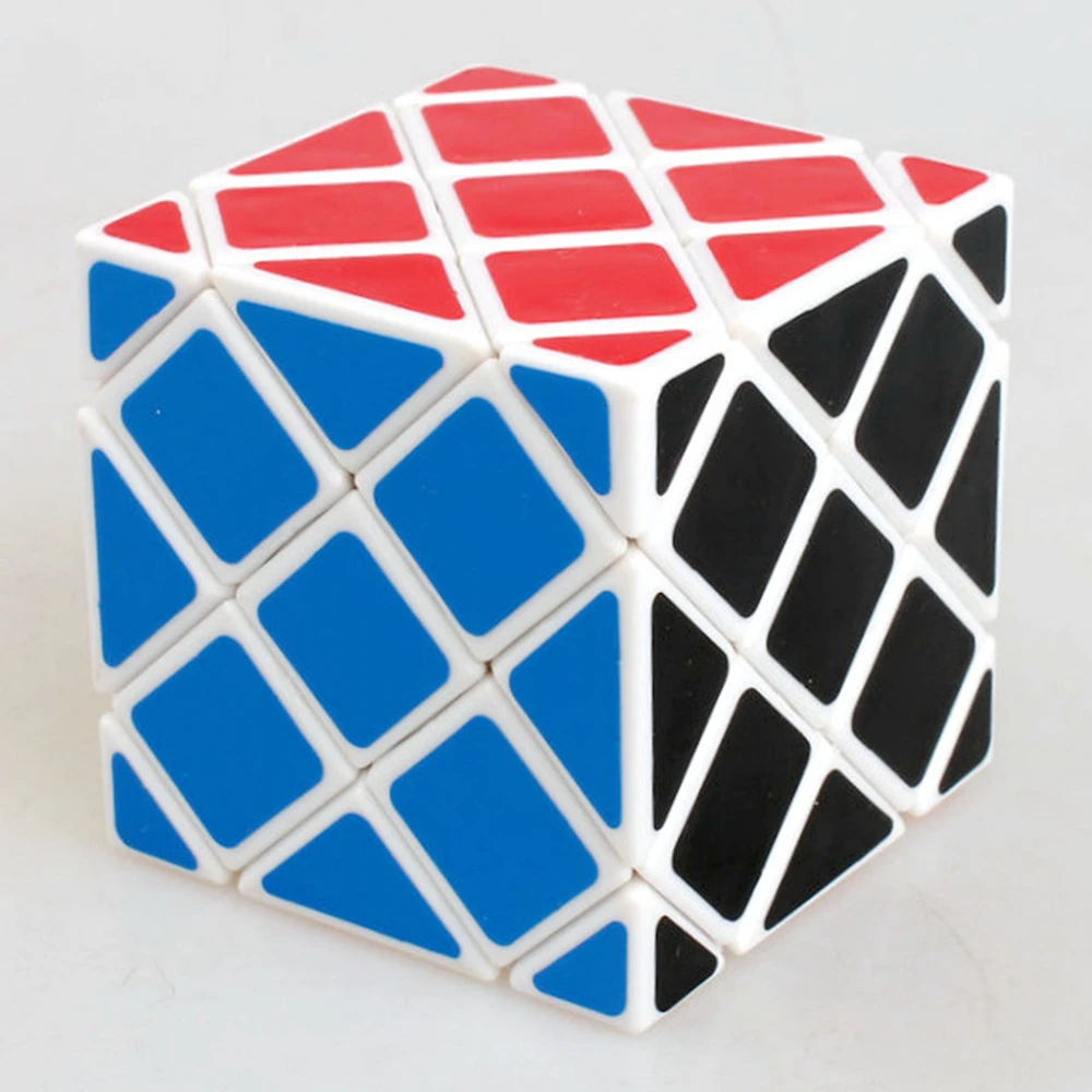 Lanlan ABS 56 мм 4x4x4 Мастер косой куб Скорость Magic Cube Игра Головоломка кубики