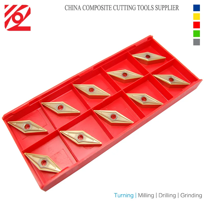 EDGEV CNC твердосплавная вставка VNMG160404 VNMG160408 VNMG331 VNMG332 токарный станок токарные инструменты вольфрамовые лезвия обработка нержавеющая сталь M