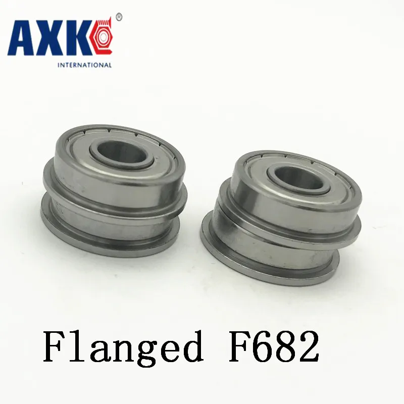 Фланцевый подшипник Axk F682zz фланцевый 2x5x2 3 мм F682 Z Abec 1 ( 10 шт.)|bearing bearing|bearing 10bearing mm |