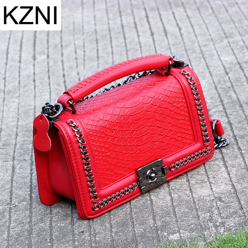 Женская сумка мессенджер KZNI из натуральной кожи 2019 9079|crossbody bags for women|bags womena bag |