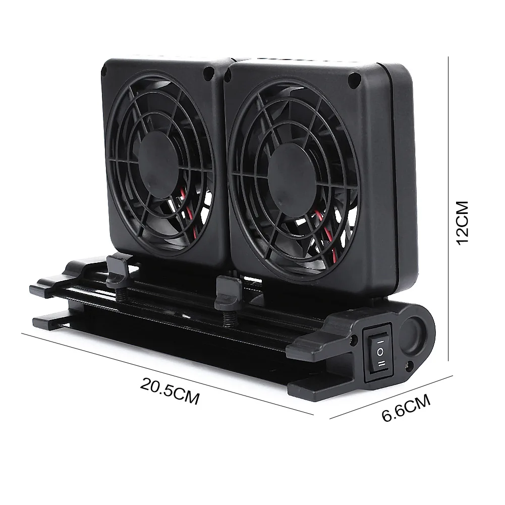 Охлаждающий вентилятор для аквариума удобный пластиковый контроля температуры