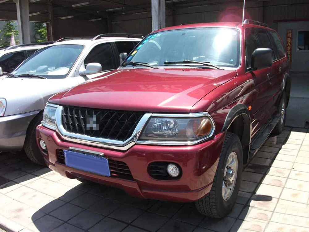 Для Мицубиси Спорт Pajero гоночный автомобиль фары прозрачные линзы Авто оболочка Крышка