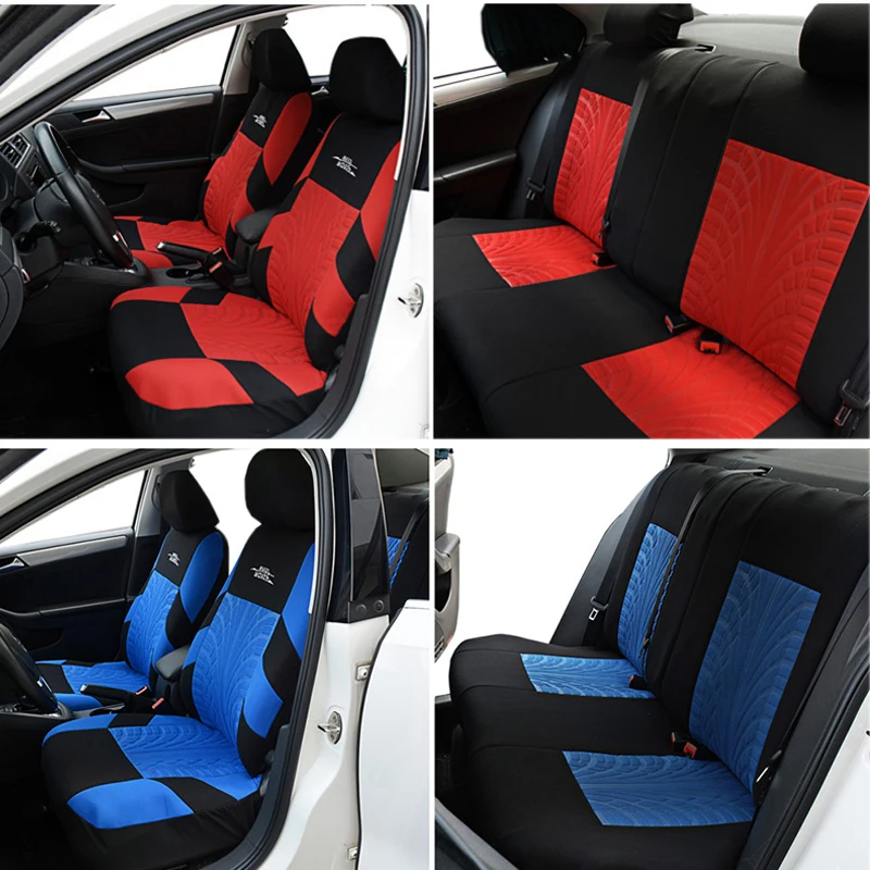 

AUTOYOUTH Car Seat Cover Polyester Fabric Universal Automobile Seat Covers For Seat Protector Car Styling Interior Accessories