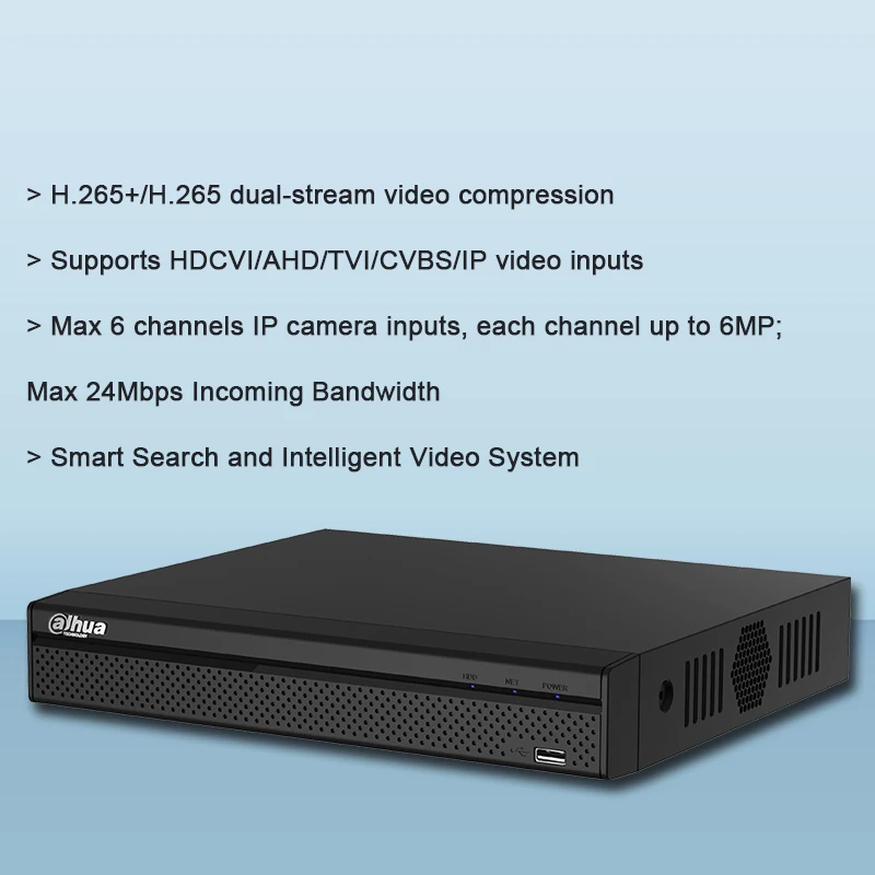 Оригинальная DH XVR5104HS-X 4CH& XVR5108HS-X 8CH& XVR5116HS-X 16CH максимальная поддержка 6MP ip-камера и 5mp hdcvi камера