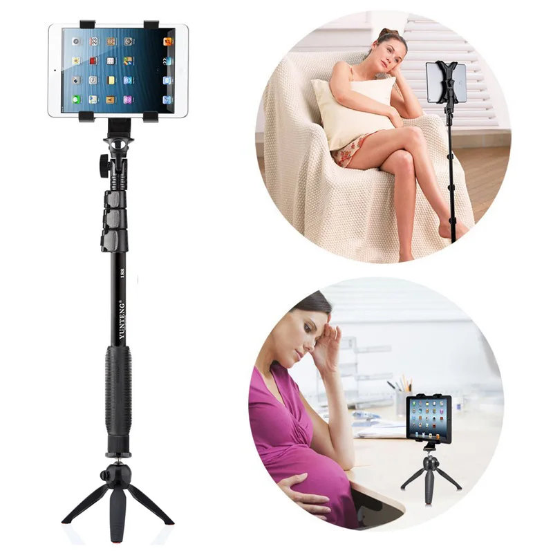 Оригинальный YUNTENG Bluetooth беспроводной монопод с пультом дистанционного