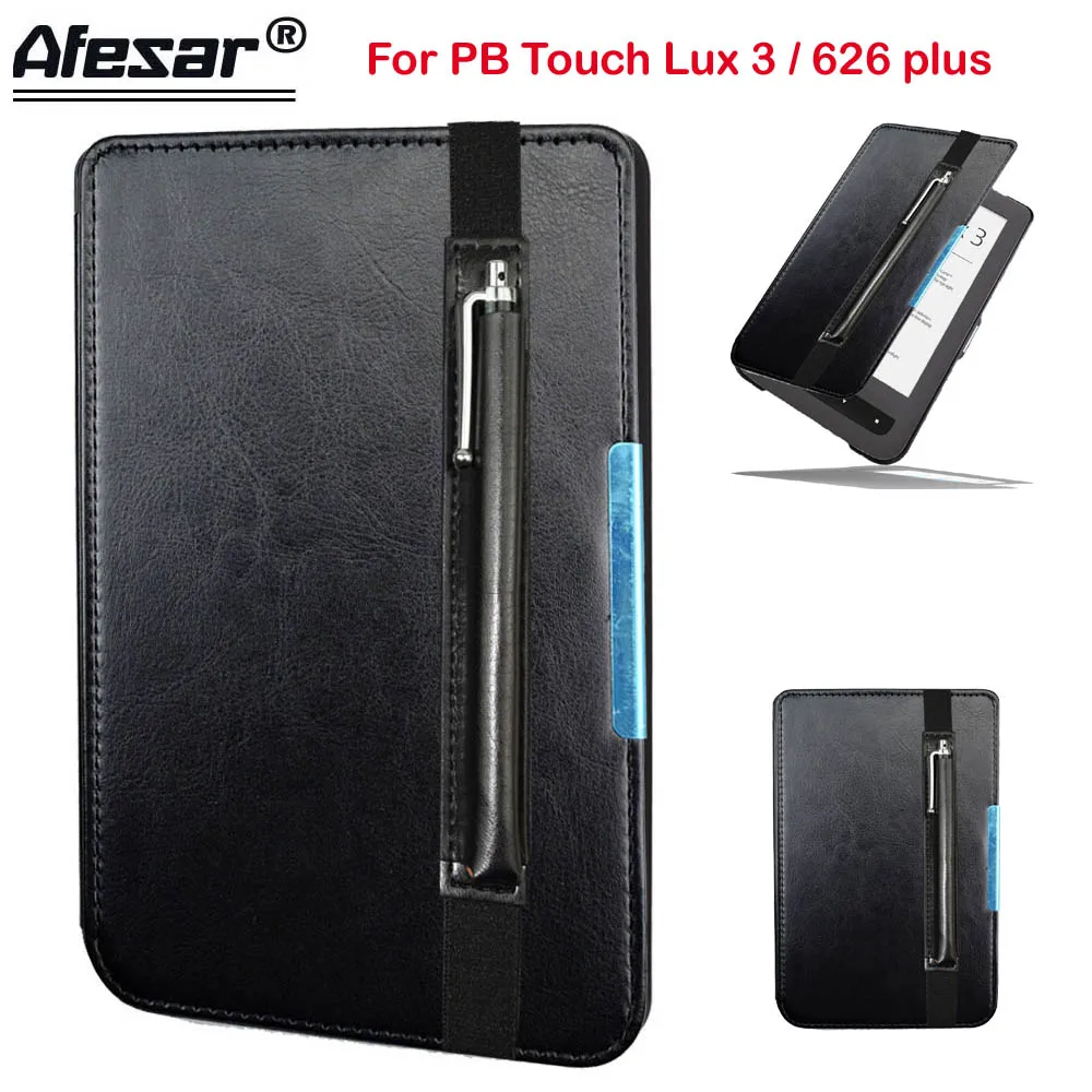 Флип-чехол для книги Pocketbook Touch Lux 3 чехол и для PB 626 Plus электронная книга читалка Магнитная застежка Чехол Стилус 626 чехол