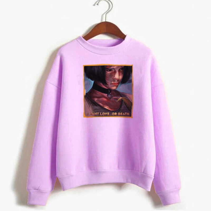 Женская Профессиональная Толстовка Mathilda Leon пуловер в стиле Харадзюку из Южной