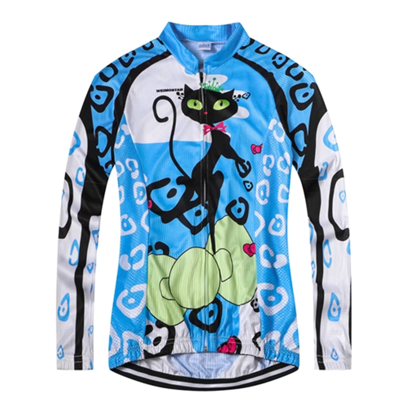 WEIMOSTAR Велоспорт Джерси Ropa Ciclismo женская спортивная одежда с длинным рукавом на