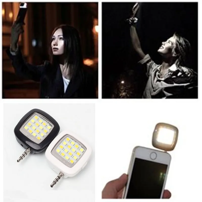 Смартфон Телефон селфи использовать заполняющий светильник мини 16 Светодиодный