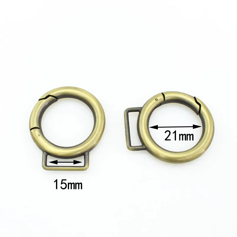 4 шт. уплотнительные кольца открывающаяся металлическая сумка пряжки кожаная