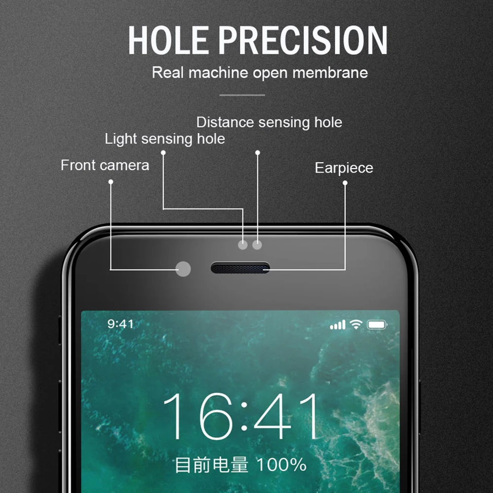 5D Полное покрытие экрана протектор для Huawei P Смарт Закаленное стекло пленка 9H