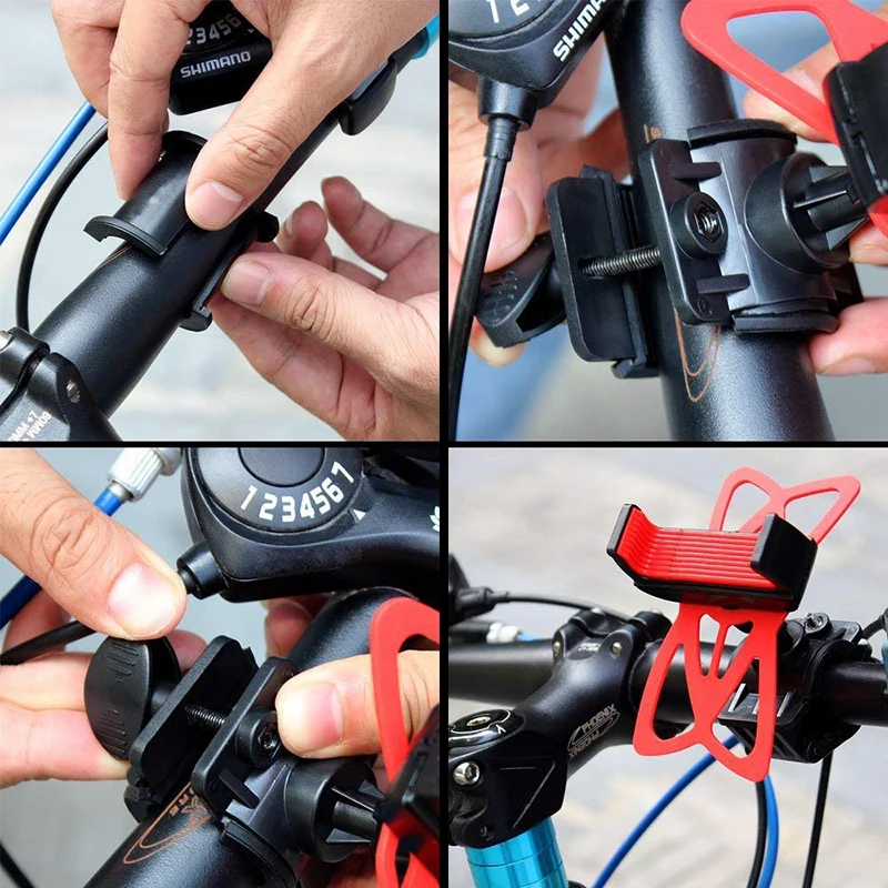 Bike Bicycle Phone Holder Anti Slide Handle Mount Handlebar Extender Cellphone GPS Accessory | Мобильные телефоны и