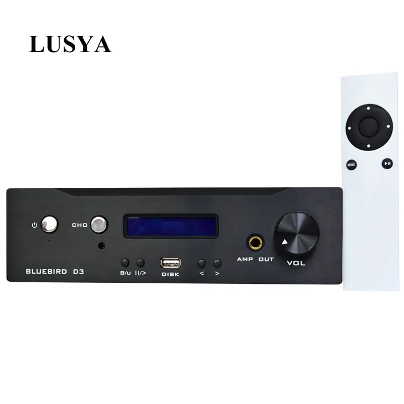 Lusya dual PCM1794A SA9023 USB звуковая карта OPA2604 op сбалансированный выход Поддержка U диск Bluetooth декодер T0181