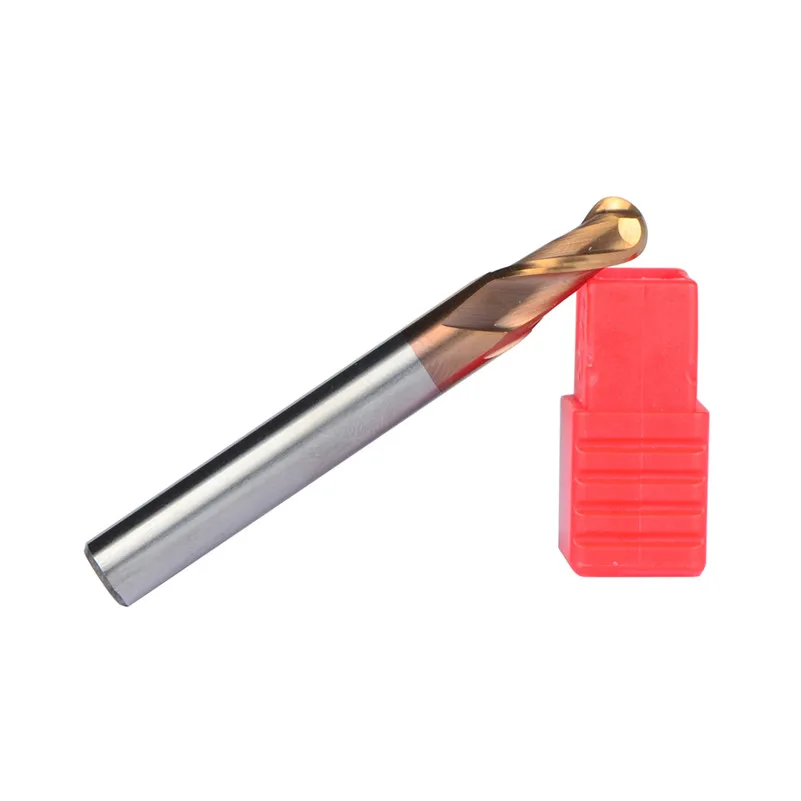 Вольфрамовые стальные шариковые концевые фрезы 5 шт./лот R3 6 50 HRC55 с прямым