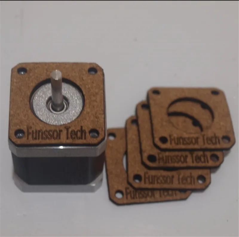 1 шт. NEMA 17 шаговый двигатель пробка демпфер для DIY Reprap Prusa Creality Anet 3D принтер