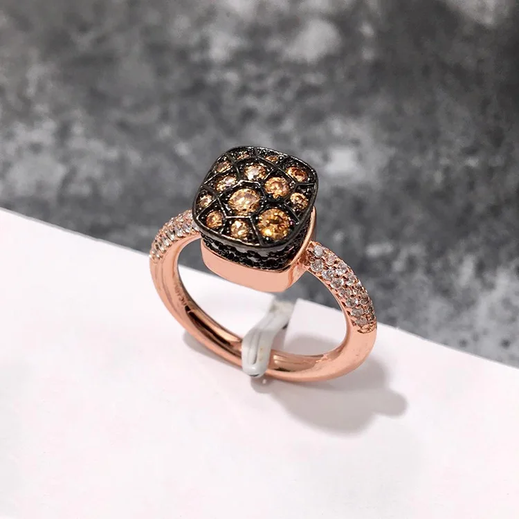 Женское кольцо с фианитом подарочное кубическим цирконием 2019|Кольца| |