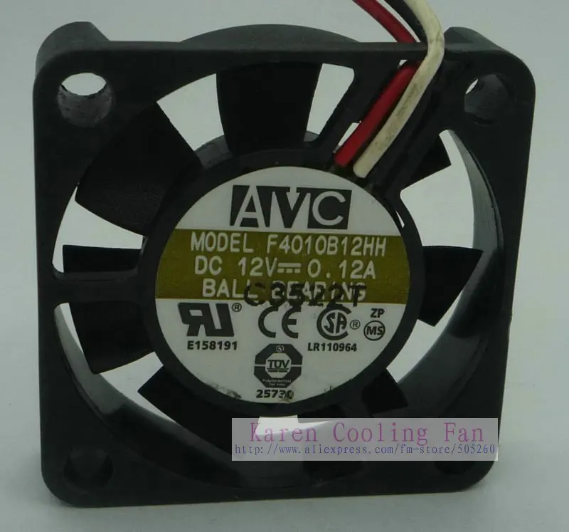 Кулер для процессора AVC F4010B12HH 4 см 12 В 4010 А|cooling fan|cooler heatsinkcpu cooler heatsink |