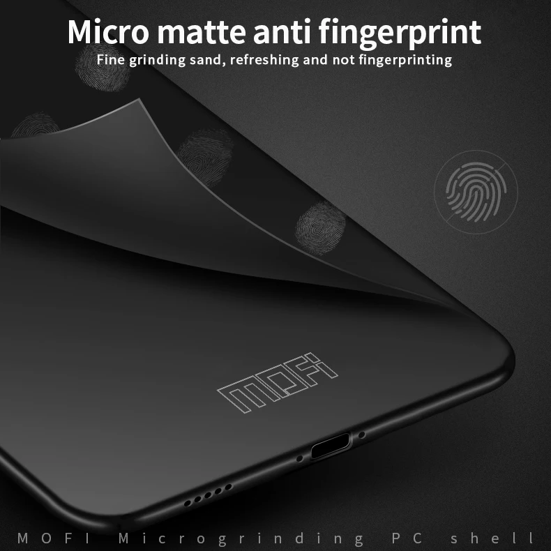 Luxury OnePlus 7 Pro MOFi Thin Hard PC Case For One Plus Back Cover Solid Color Protective Shell Skin Phone Cases |