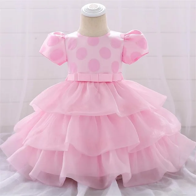 2020 Summer Baby Girl Clothes Christening Dress For Clothing Kids 1st Birthday Party Wedding Princess 3 9 Months | Мать и ребенок