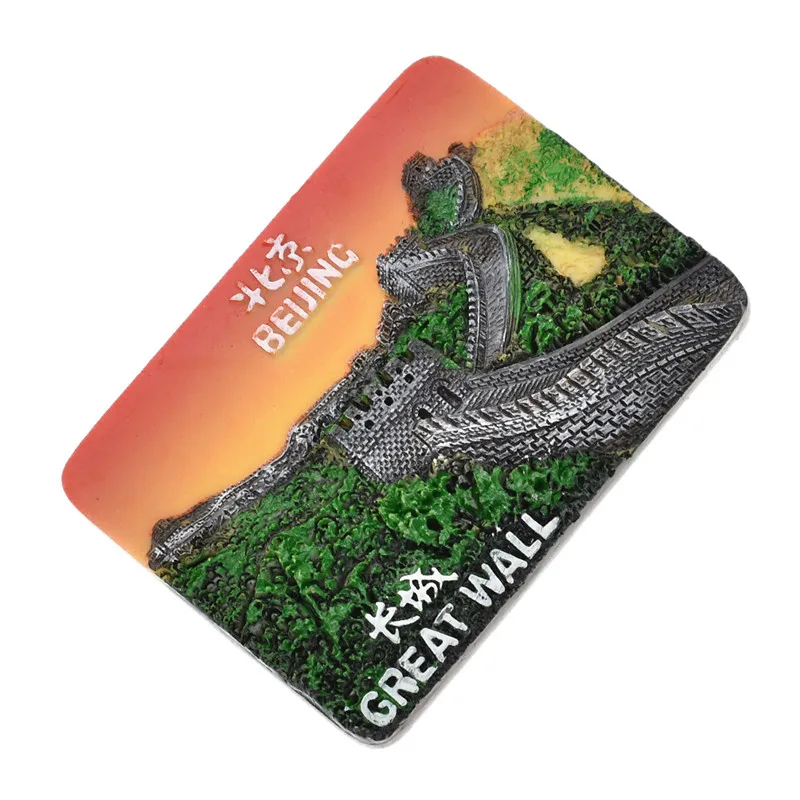 Пекин живописные магниты на холодильник Великая стена известный вид магнит