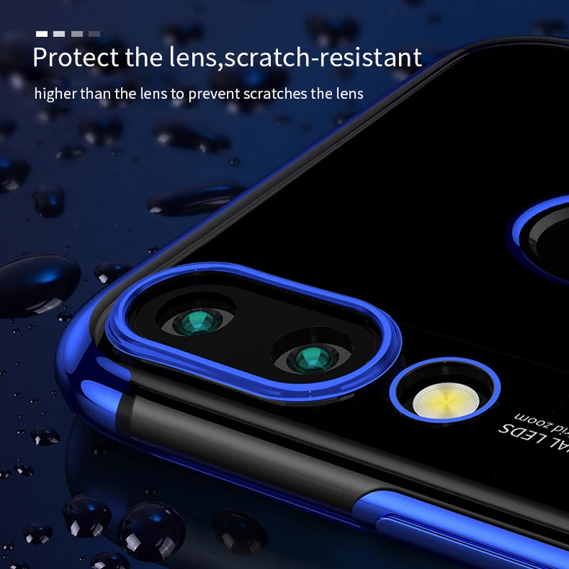 Чехол для Huawei p20 Lite Pro Роскошные прозрачные ультра тонкий мягкий Силиконовый ТПУ