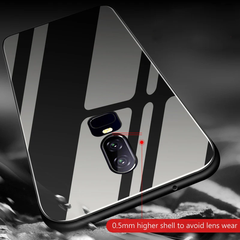 Чехол для Coque Oneplus 6 чехол s One Plus задняя крышка тонкий TPU силиконовый закаленное