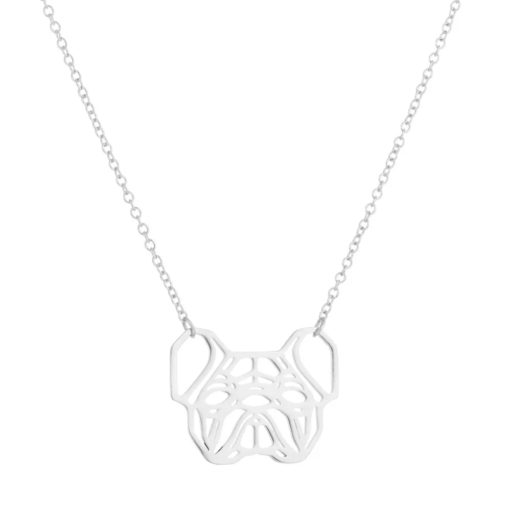 Ромашки милый панель в форме французского бульдога Форма кулон модное ювелирное