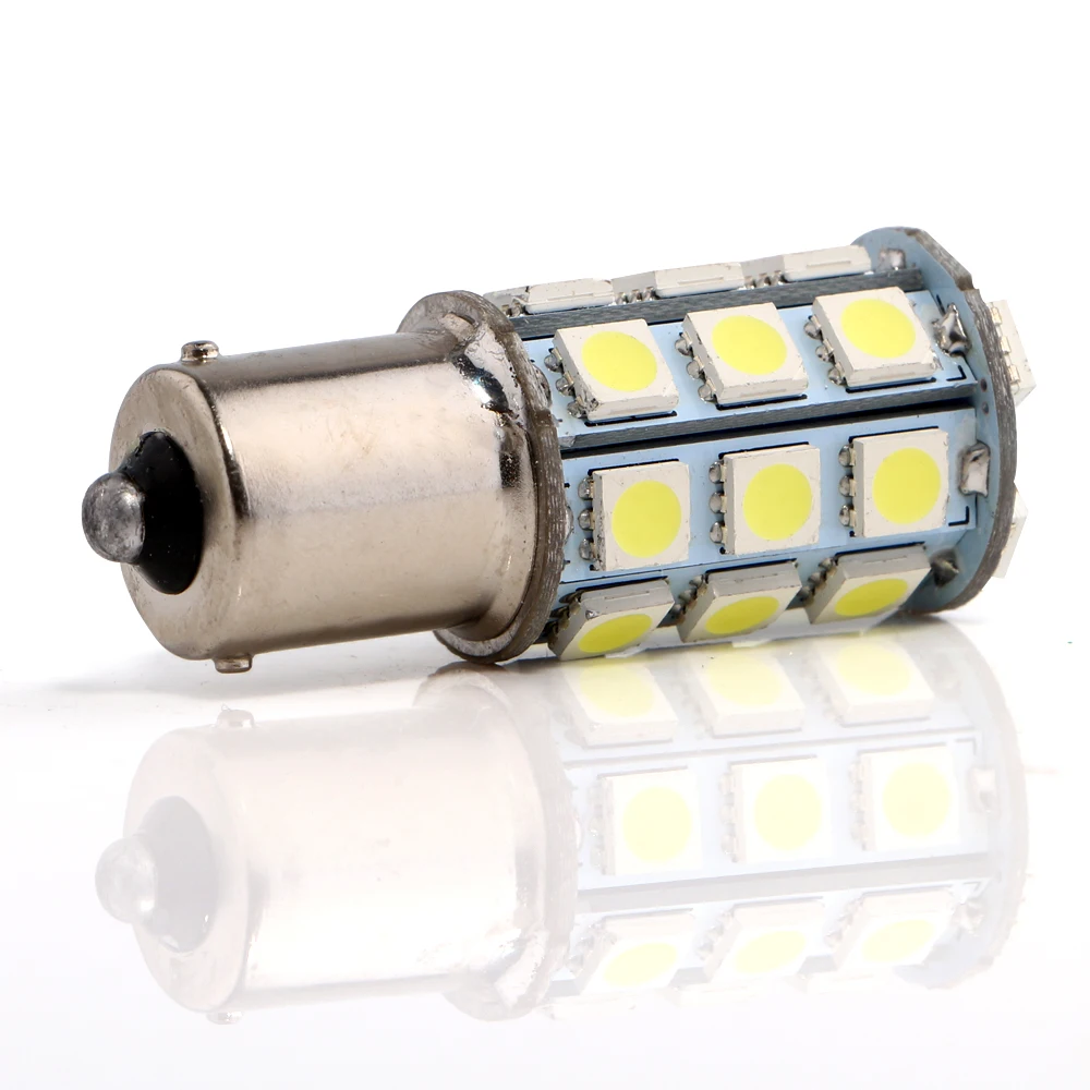 YM E Bright 20 шт. S25 1156 BA15S 5050 27 SMD 12 В Автомобильная Поворотная лампа задний фонарь